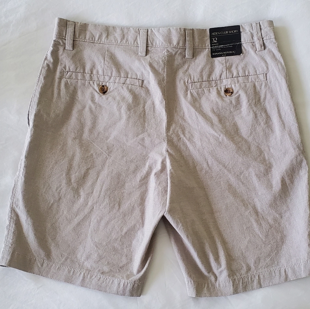 NEW Banana Republic Men's Aiden Club Shorts sz 32